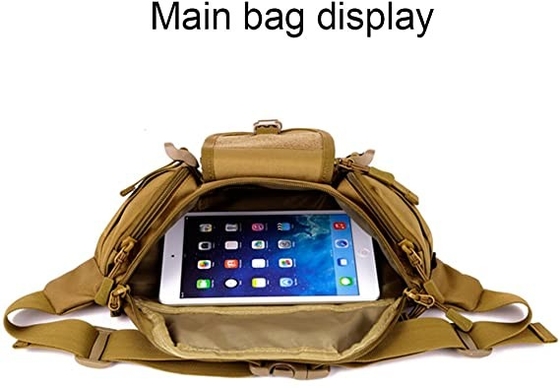 Tas Pinggang Taktis Molle Paket Pinggang Militer Untuk Luar Ruangan Berjalan Lari Hiking Camping
