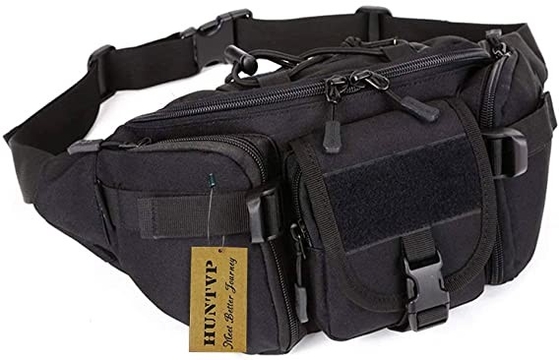 Tas Pinggang Taktis Molle Paket Pinggang Militer Untuk Luar Ruangan Berjalan Lari Hiking Camping