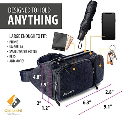 6 Kantong Fashion Fanny Pack Tas Pinggang Lucu untuk Hiking
