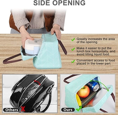 Oxford Insulated Tote Bag Tas Belanja Resuable Tahan Air Untuk Wanita Pria