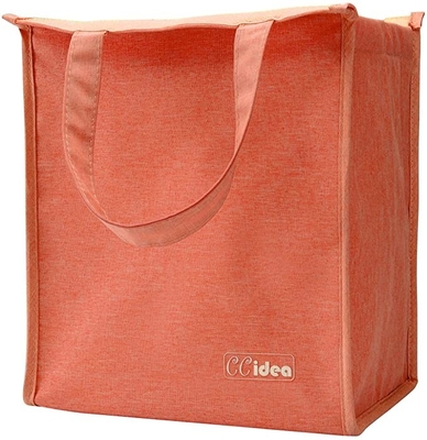 Canvas Soft Side Collapsible Cooler Waterproof Insulated Adult Lunch Tote Bag