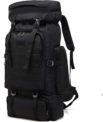 70l Camping Hiking Backpack Molle Rucksack Daypack Perjalanan Tahan Air