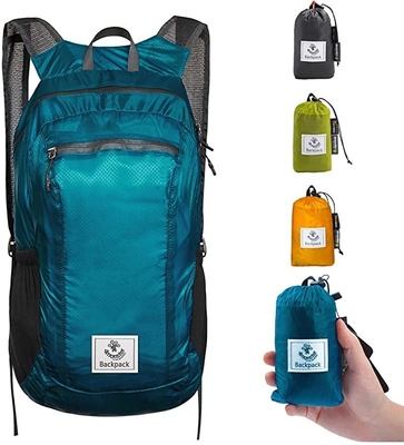 Hiking Daypack Ransel Kemasan Ringan Tahan Air 70L Bahan Oxford
