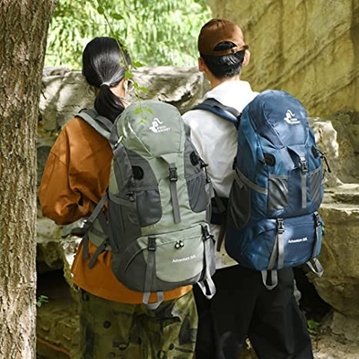 50l Ransel Hiking Tahan Air Ringan Untuk Mendaki Berkemah Touring