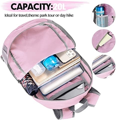 ODM Outdoor Hiking Backpack Tahan Air 20l Packable Backpack Lipat